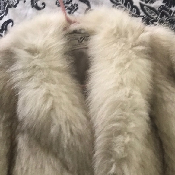 Authentic silver fox jacket. Size small - Picture 3 of 4